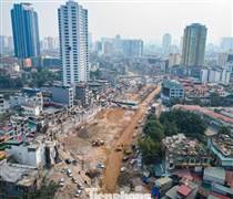 Dự án Vành đai 1 nguy cơ bị chậm tiến độ do xung đột với ga metro số 5