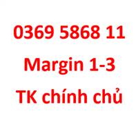 TK số đẹp + Margin cao 1-3✅