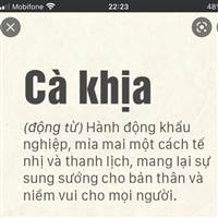 Thích Cà Khịa